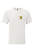 Iconic 150T t-paita Fruit of the Loom pienellä painatuksella